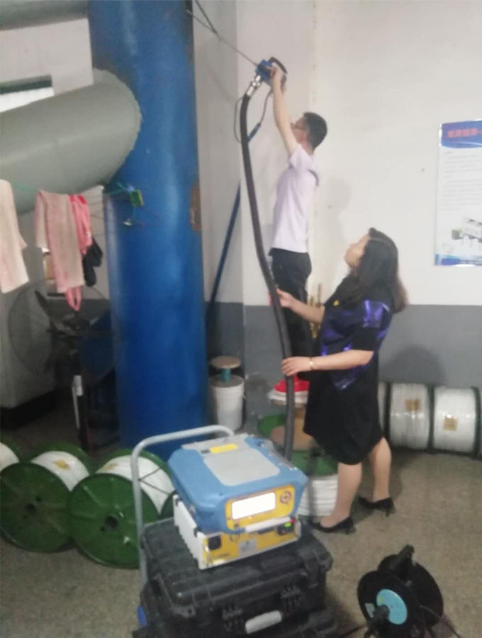 江蘇省環(huán)科院做高溫電纜行業(yè)非甲烷總烴排放測試