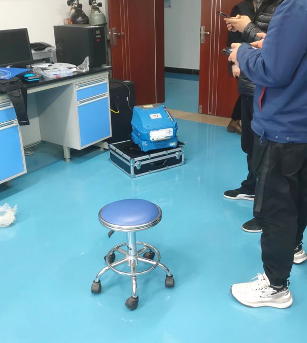 天水市環(huán)境監(jiān)測(cè)站PF-300調(diào)式培訓(xùn)