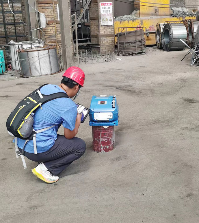 湖南湘潭鋼鐵非甲烷總烴濃度無組織測(cè)試